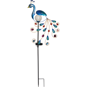 Solardekoration Peacock