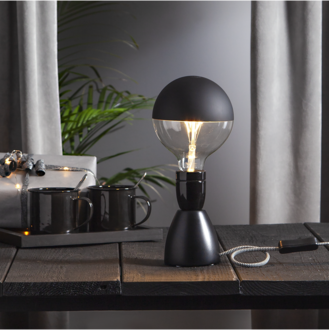 LED-Lampe E27 G125 Top Coated