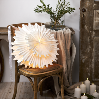 Papierstern Crystal