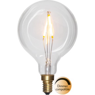 LED-lampe E14 G80 Soft Glow