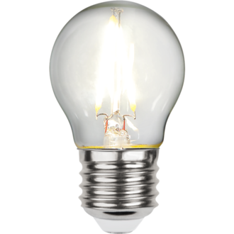 LED-Lampe E27 G45 Clear