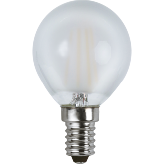 LED-Lampe E14 P45 Frosted