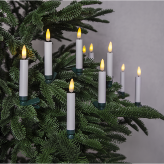Kerzenkette Flamme 10LED