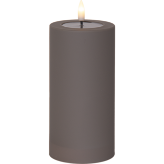 LED Stumpenkerze Flamme Soft