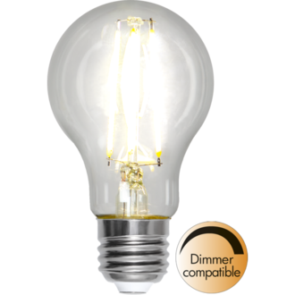 LED-Lampe E27 A60 Clear