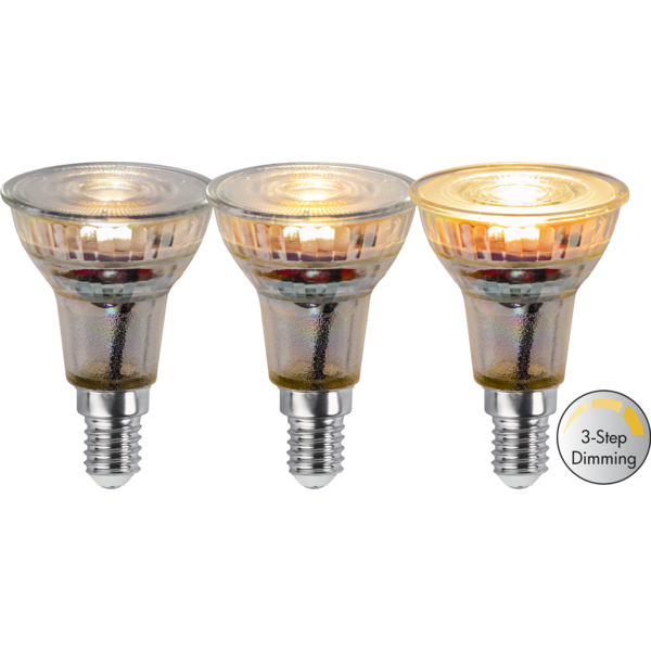 LED-Lampe E14 PAR16 Spotlight Glass 3-step