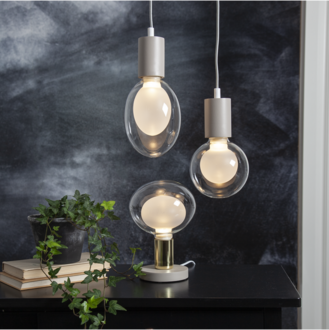 LED-Lampe E27 Space 3-step