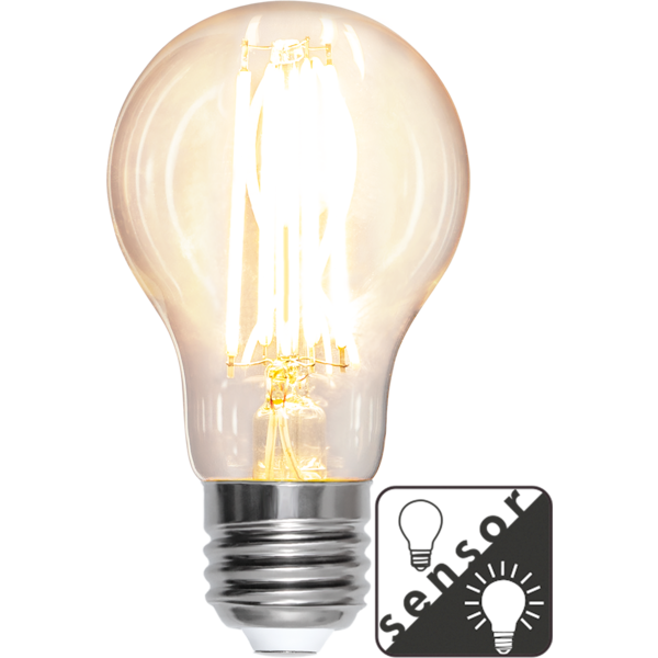 LED-Lampe E27 A60 Sensor clear