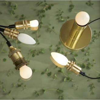 LED-Lampe E27 G45 Opaque Filament RA90 3-step memory