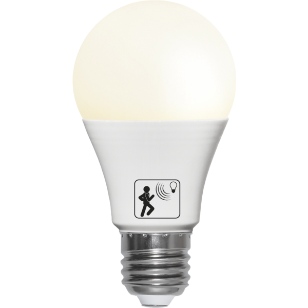 LED-Lampe E27 A60 Sensor opaque
