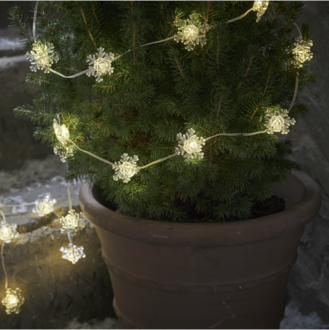 Lichterkette Snowstar