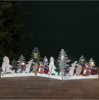Tischdekoration Forest Friends