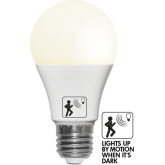 LED-Lampe E27 A60 Sensor opaque