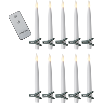 LED Leuchterkerze Paulina 10LED