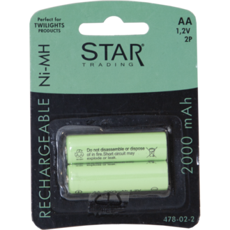 Aufladbare Batterie AA 1,2V 2000mAh Ni-MH