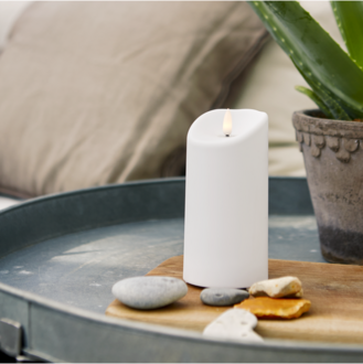 LED Stumpenkerze Flamme