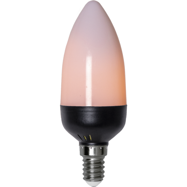 LED-Lampe E14 C37 Flame