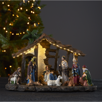 Dekorative Szene Nativity