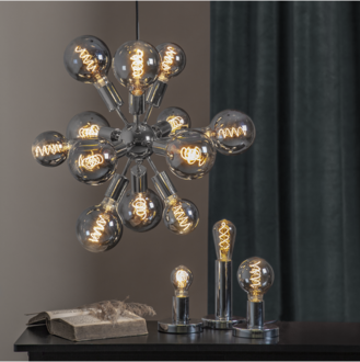 LED-Lampe E27 TA60 Decoled Spiral Smoke