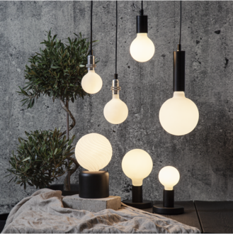 LED-lampe E14 G95 Opaque Double Coating