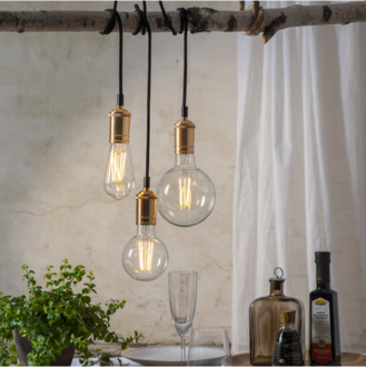 LED-Lampe E27 G95 Soft Glow 3-step memory
