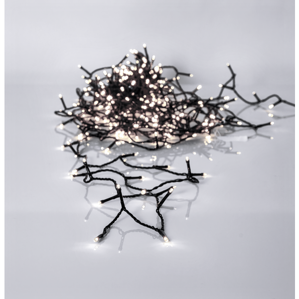 Lichterkette Crispy Ice White