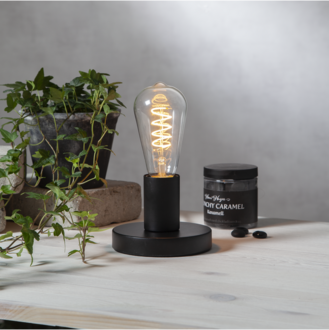 LED-Lampe E27 ST64 Decoled Spiral Clear 3-step memory