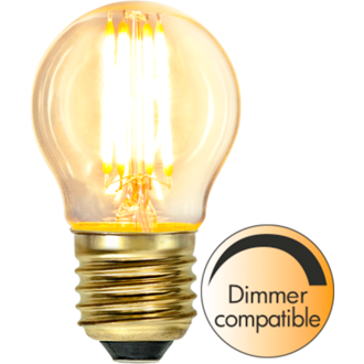 LED-Lampe E27 G45 Soft Glow
