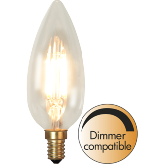 LED-Lampe E14 C45 Soft Glow