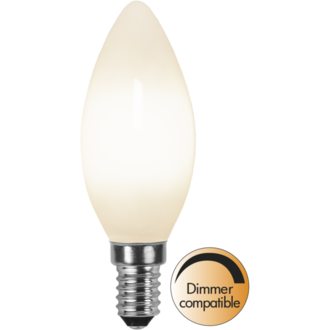 LED-Lampe E14 C35 Opaque Filament RA90