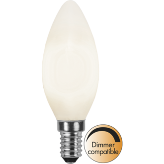 LED-Lampe E14 C35 Opaque filament RA90