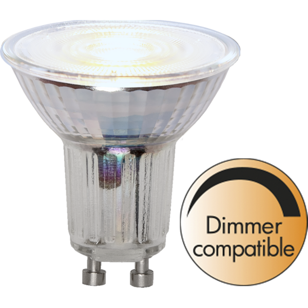 LED-Lampe GU10 MR16 Spotlight Glass