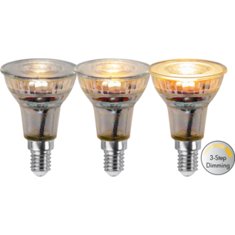 LED-Lampe E14 PAR16 Spotlight Glass 3-step