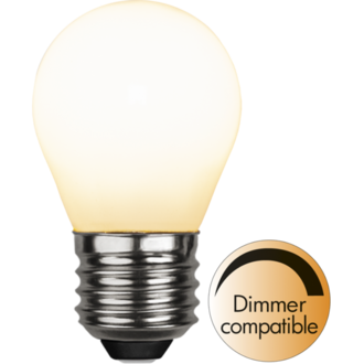 LED-Lampe E27 G45 Opaque filament RA90