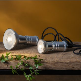 LED-Lampe E27 PAR30 Spotlight Glass