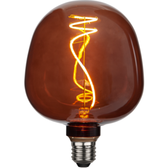 LED-Lampe E27 G125 Decoled