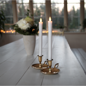 LED Leuchterkerze 2er Set Presse