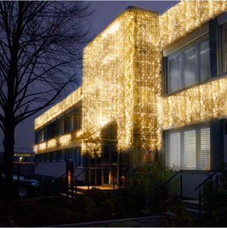 Lichtervorhang Extra System LED