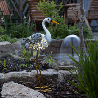 Solardekoration Heron