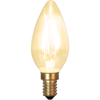 LED-Lampe E14 C35 Soft Glow