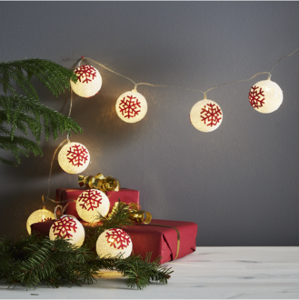 Lichterkette Ornament