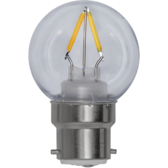 LED-Lampe B22 G45 Outdoor Lighting PC Cover Filament