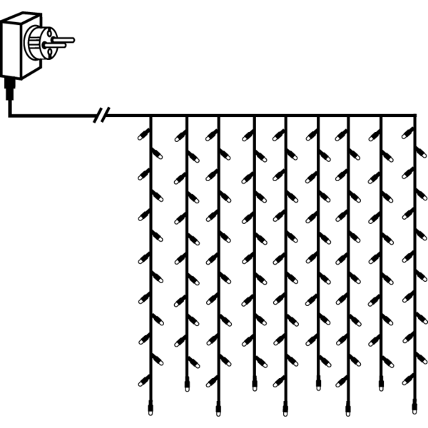 Lichtervorhang Serie MicroLED