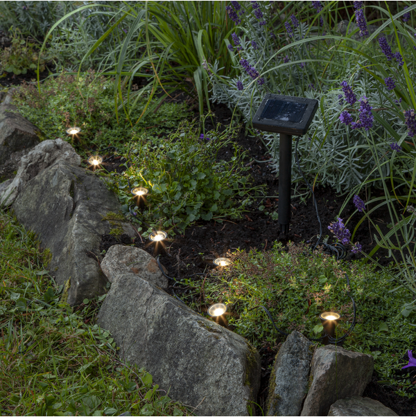 Solarlichterkette Mini spot - 8 L
