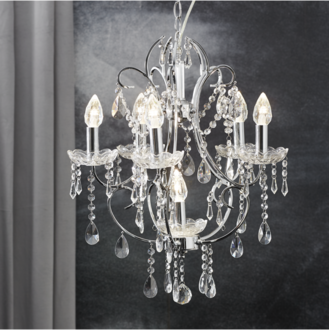 LED-Lampe E14 C35 Diamond