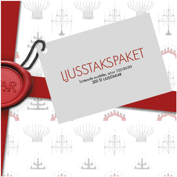 Kerzenleuchter 200 st sorterade ljusstakar - paket