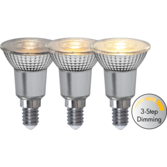 LED-Lampe E14 PAR16 Spotlight Glass 3-step