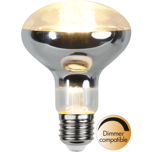 LED-Lampe E27 R80 Reflector clear