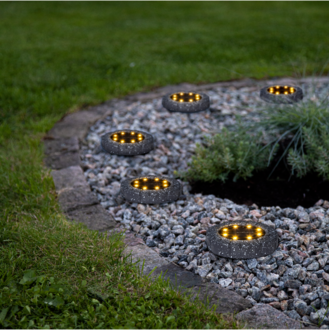 Solarspotlight 2er Set Lawnlight