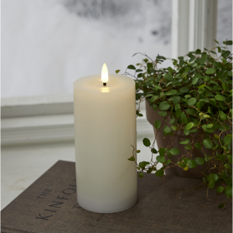 LED Stumpenkerze Flamme Flow